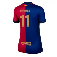 Barcelona Raphinha Belloli #11 Hemmatröja Dam 2024-25 Korta ärmar